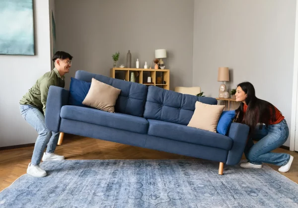 Möbeltransport Europa LKW internationaler Umzug