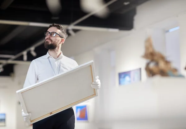 Kunsttransport Europa Gemälde sicher verpackt